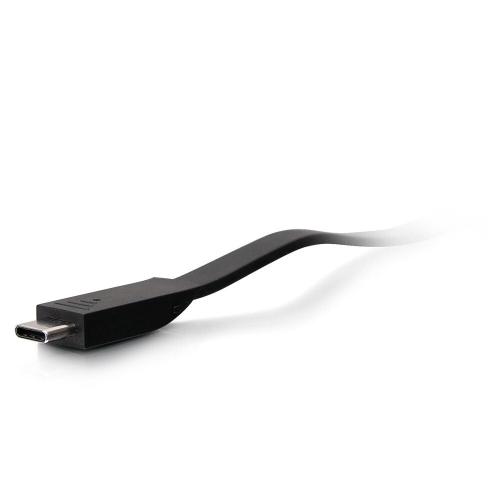 C2G USB-C 4-in-1 Compact Dock with HDMI, USB-A, Ethernet, and USB-C Power Delivery up to 100W - 4K 30Hz