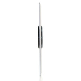 C2G 1.5in Grommet Cable Pass Through Single Gang Wall Plate - Brushed Aluminum