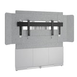 Middle Atlantic Products FM-DS-6675FW-KD8W TV mount 2.06 m (81") Grey, Silver, White