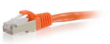 C2G 35ft. Cat6 RJ-45 networking cable Orange 10.66 m S/FTP (S-STP)