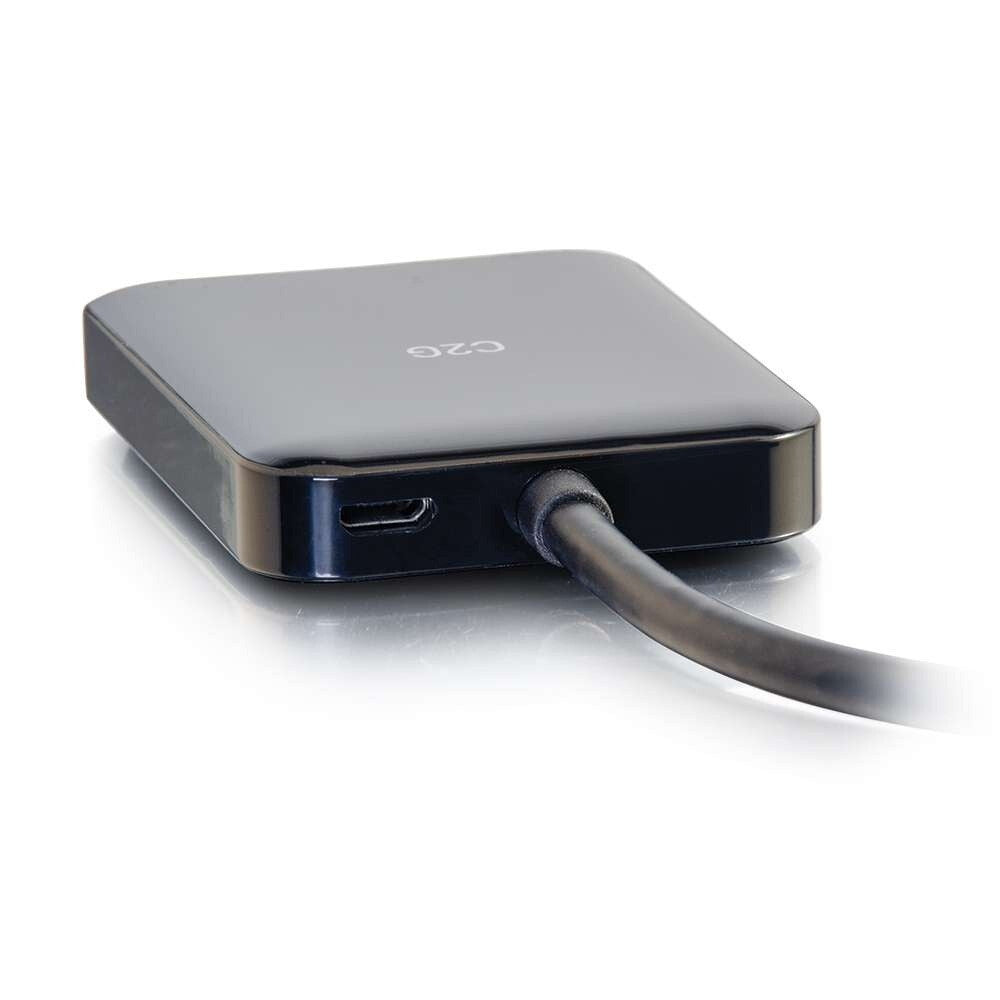 C2G Mini DisplayPortTM 1.2 to Dual DisplayPortTM MST Hub - 4K