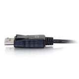 C2G 0.3m USB-C to DisplayPort™ Adapter Cable 4K 30Hz - Black