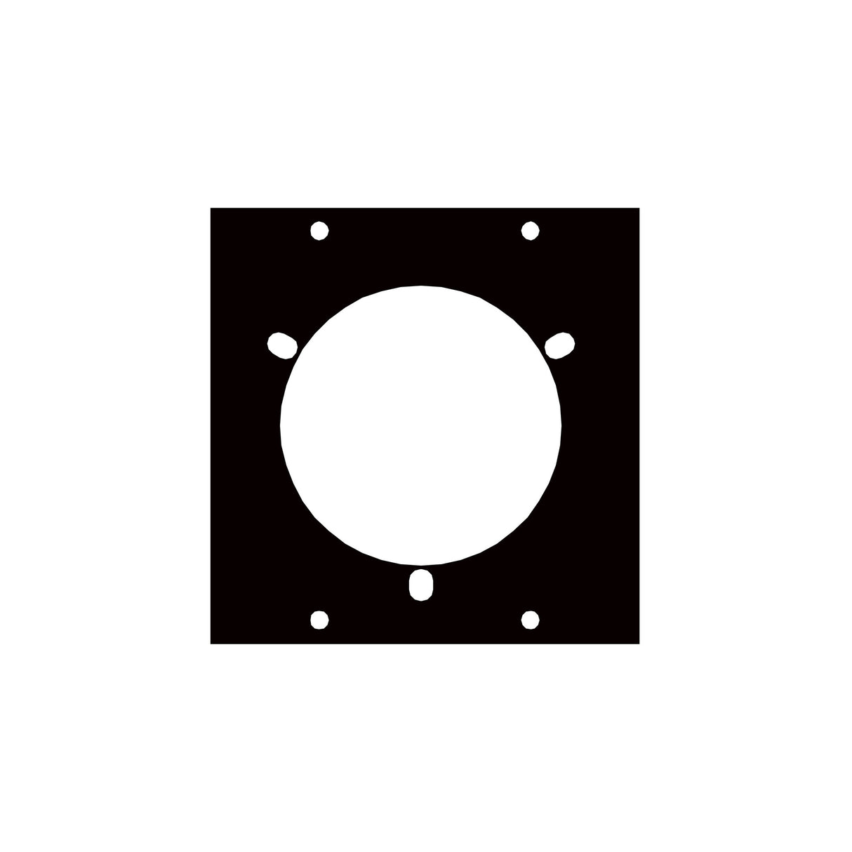 Middle Atlantic UCP Module with 3 Bolt Twistlock Punchout