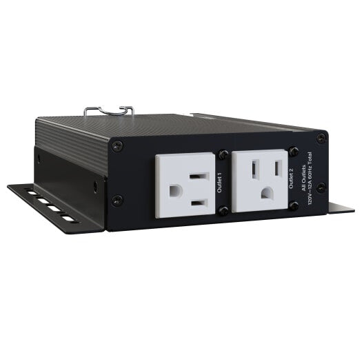 Middle Atlantic Products PDX-215C power distribution unit (PDU) 2 AC outlet(s) 0U Black, White
