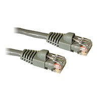 C2G 100ft Cat5E 350MHz Snagless Patch Cable Gray networking cable Grey 30.5 m