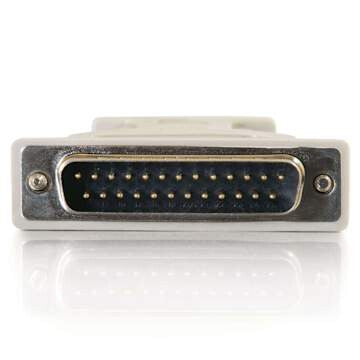 C2G DB9 Male to DB25 Male Serial RS232 Adapter