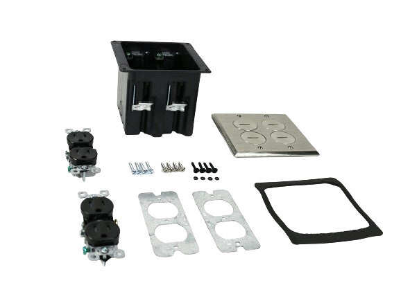 WIREMOLD WMFB2DR2N outlet box accessory Black, Gold, Silver 1 pc(s)