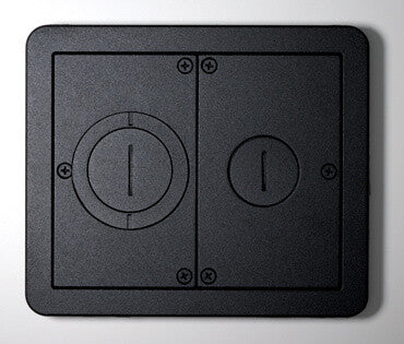 WIREMOLD FPFFTCBK socket-outlet Black
