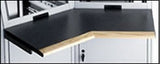 Middle Atlantic Products Monitoring Console Work Surfaces 4 bay
