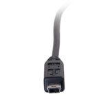 C2G 12ft, USB 2.0 Type C, Mini-USB B USB cable 3.6576 m USB C Black