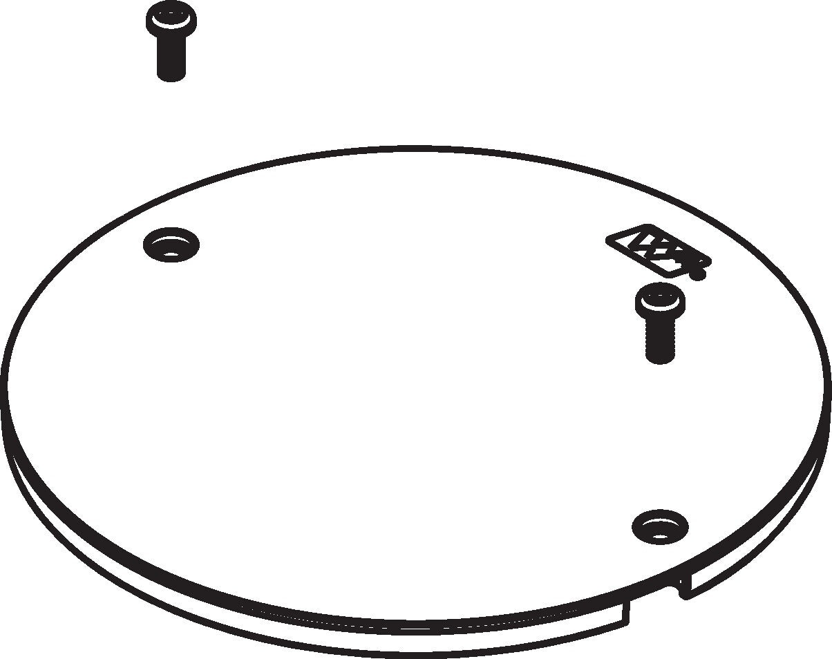 WIREMOLD AMD8APTCBK cable trunking system accessory Plate