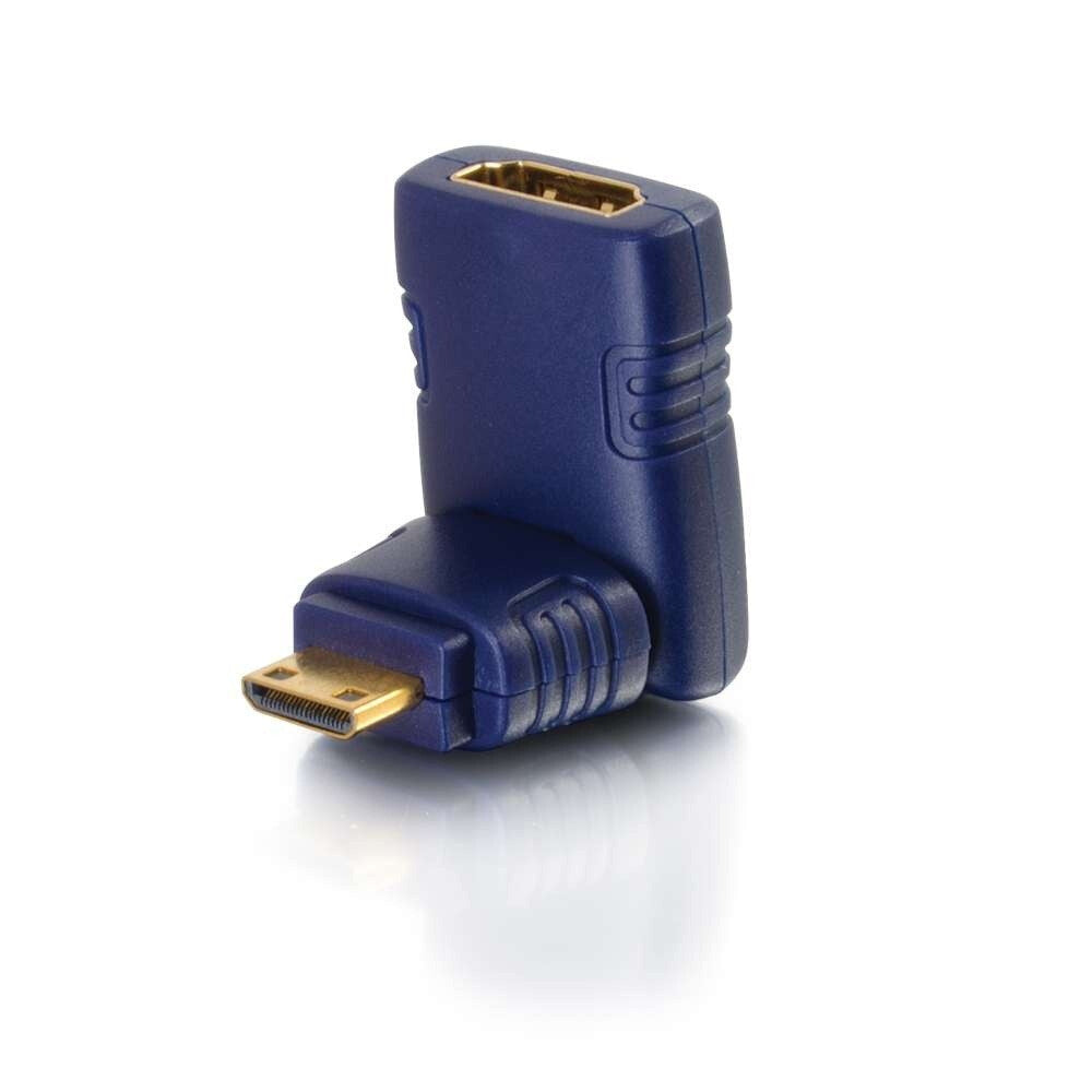 C2G VelocityTM 90° Rotating HDMI® Female to HDMI® Mini Male Port Saver Adapter