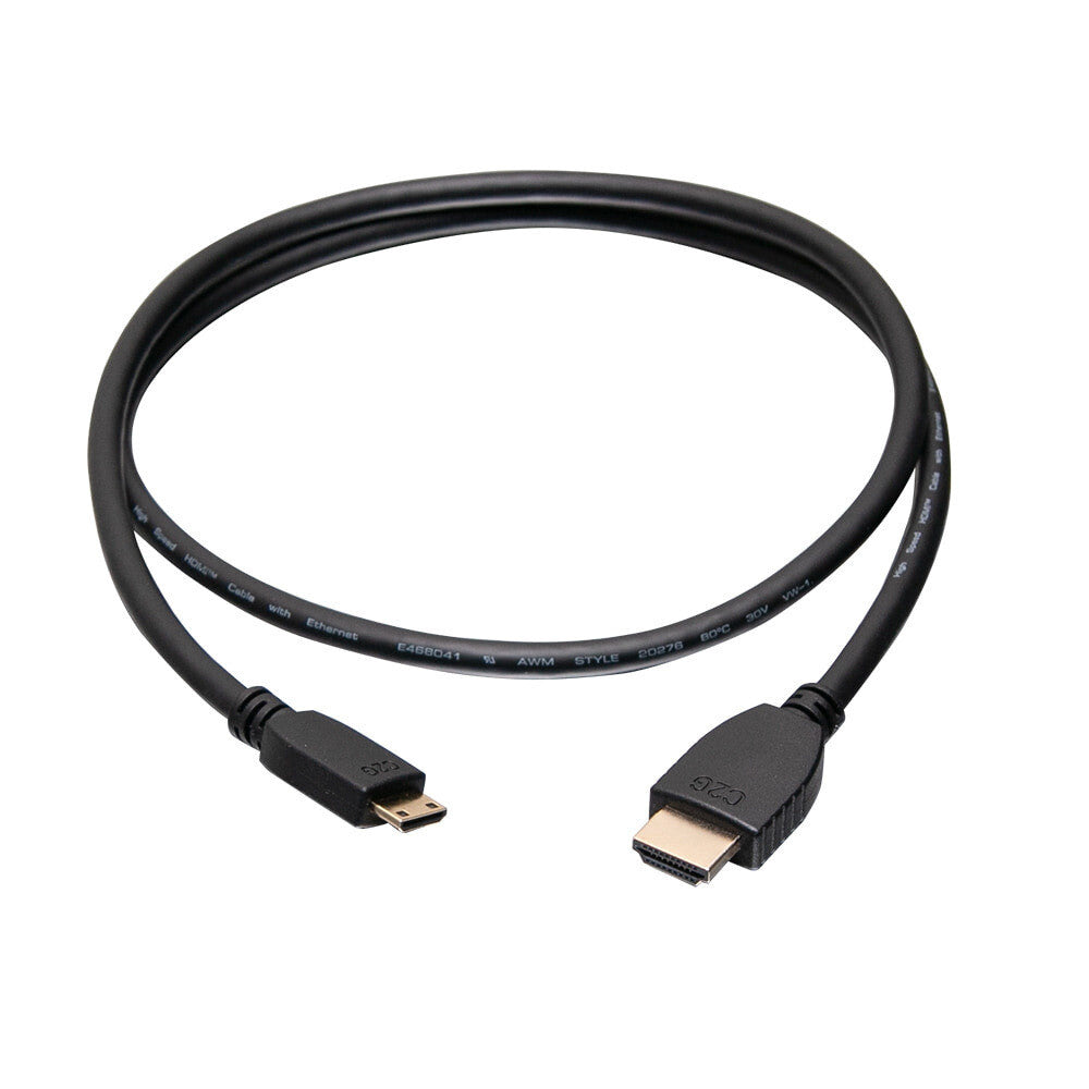 C2G 10ft (3m) High Speed HDMITM to Mini HDMI Cable with Ethernet