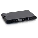 C2G 26916 laptop dock/port replicator USB 3.2 Gen 1 (3.1 Gen 1) Type-C Black