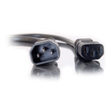 C2G 4ft (1.2m) 18 AWG Computer Power Extension Cord (IEC320C14 to IEC320C13)