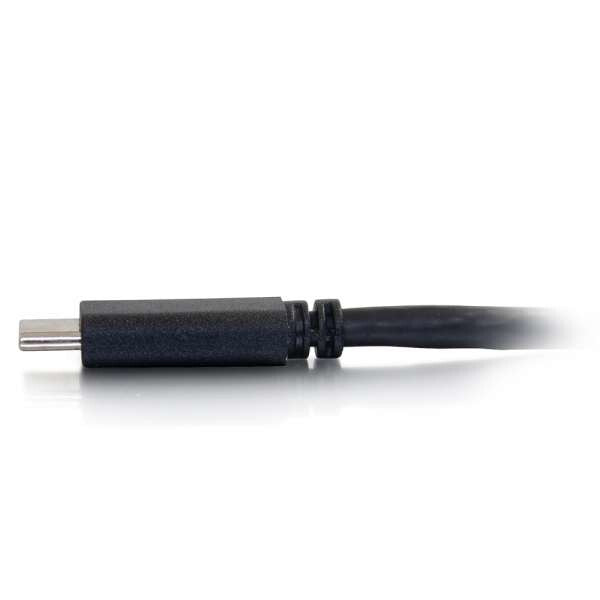 C2G 0.3m USB-C to DisplayPort™ Adapter Cable 4K 30Hz - Black