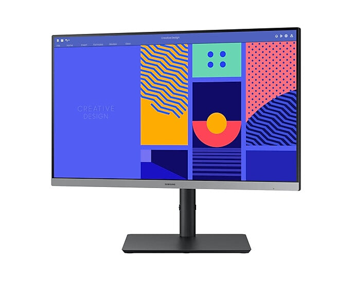 Samsung LS24C432GANXZA computer monitor 61 cm (24") 1920 x 1080 pixels Full HD LED Black