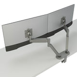 Chief Konc?sTM Monitor Arm Mount, Dual, Silver