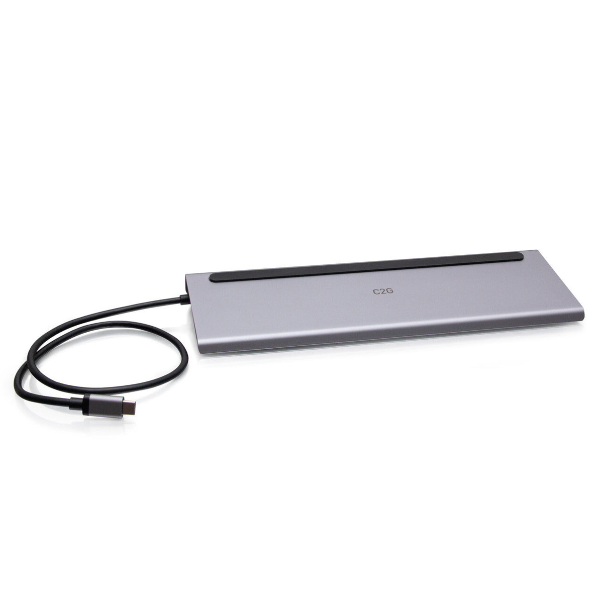 C2G USB-C® 10-in-1 Triple Display Docking Station with HDMI®, DisplayPortTM, VGA, Ethernet, USB, SD Card Reader, 3.5mm Audio and Power Delivery up to 100W - 4K 30Hz