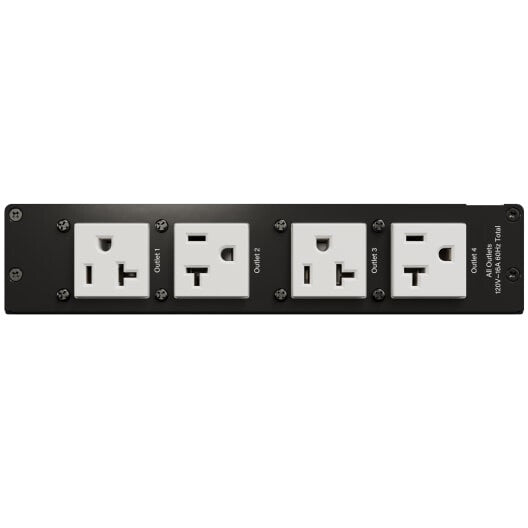 Middle Atlantic Products PDX-620C power distribution unit (PDU) 6 AC outlet(s) 0U Black, White