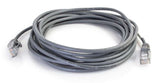 C2G 10ft (3m) Cat5e Snagless Unshielded UTP Slim Ethernet Network Patch Cable - Gray