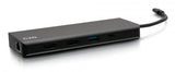 C2G USB-C® 9-in-1 Dual Display Docking Station with HDMI®, Ethernet, USB, 3.5mm Audio and Power Delivery up to 60W - 4K 30Hz (TAA Compliant)