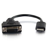 C2G HDMI® Male to Single Link DVI-DTM Female Adapter Converter Dongle