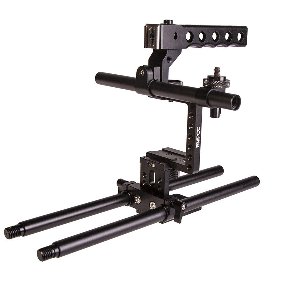 ikan ELE-P-BMPCC camera cage 1/4, 3/8" Black