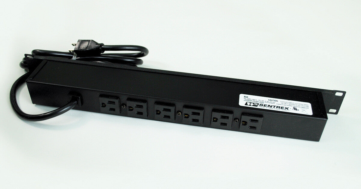 WIREMOLD R5S-15 power extension 4.6 m 6 AC outlet(s) Black
