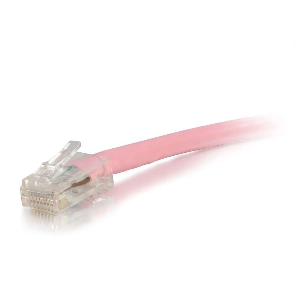 C2G 4ft (1.2m) Cat6 Non-Booted Unshielded UTP Ethernet Network Patch Cable - Pink