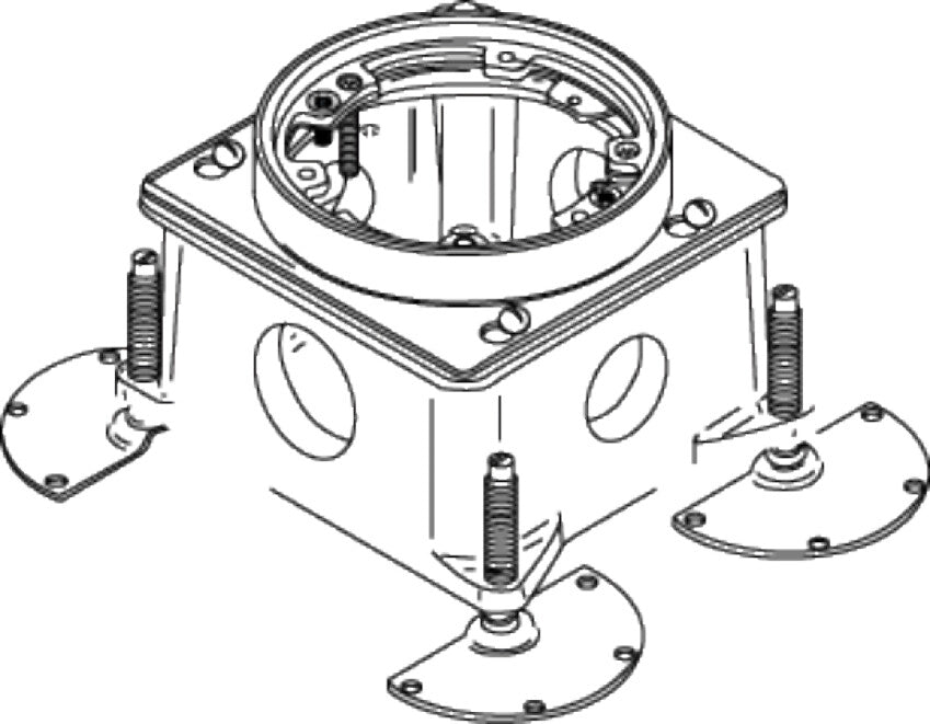WIREMOLD 889B outlet box
