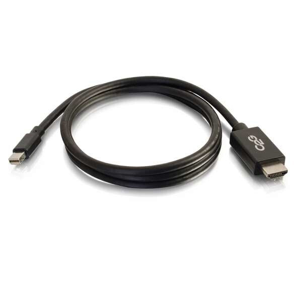 C2G 54420 video cable adapter 0.91 m Mini DisplayPort HDMI Black