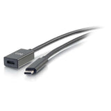 C2G 1ft (0.3m) USB-C to C 3.2 (Gen 2) Male to Female Extension Cable (10Gbps)