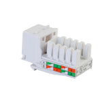 C2G Cat6 RJ45 UTP Keystone Jack - White