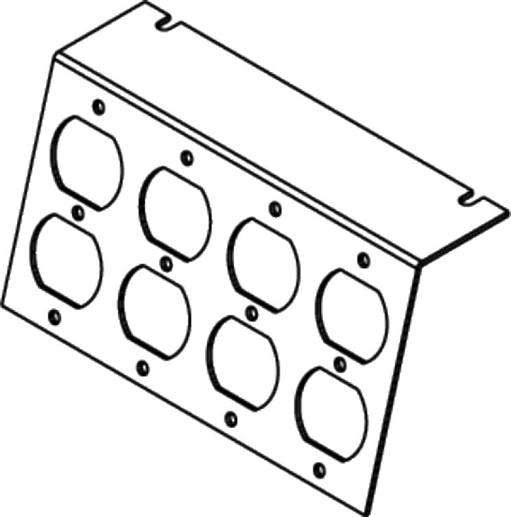 WIREMOLD P8105-4DP wall plate/switch cover