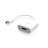 C2G USB-C® to HDMI® Audio/Video Adapter Converter - 4K 60Hz - White