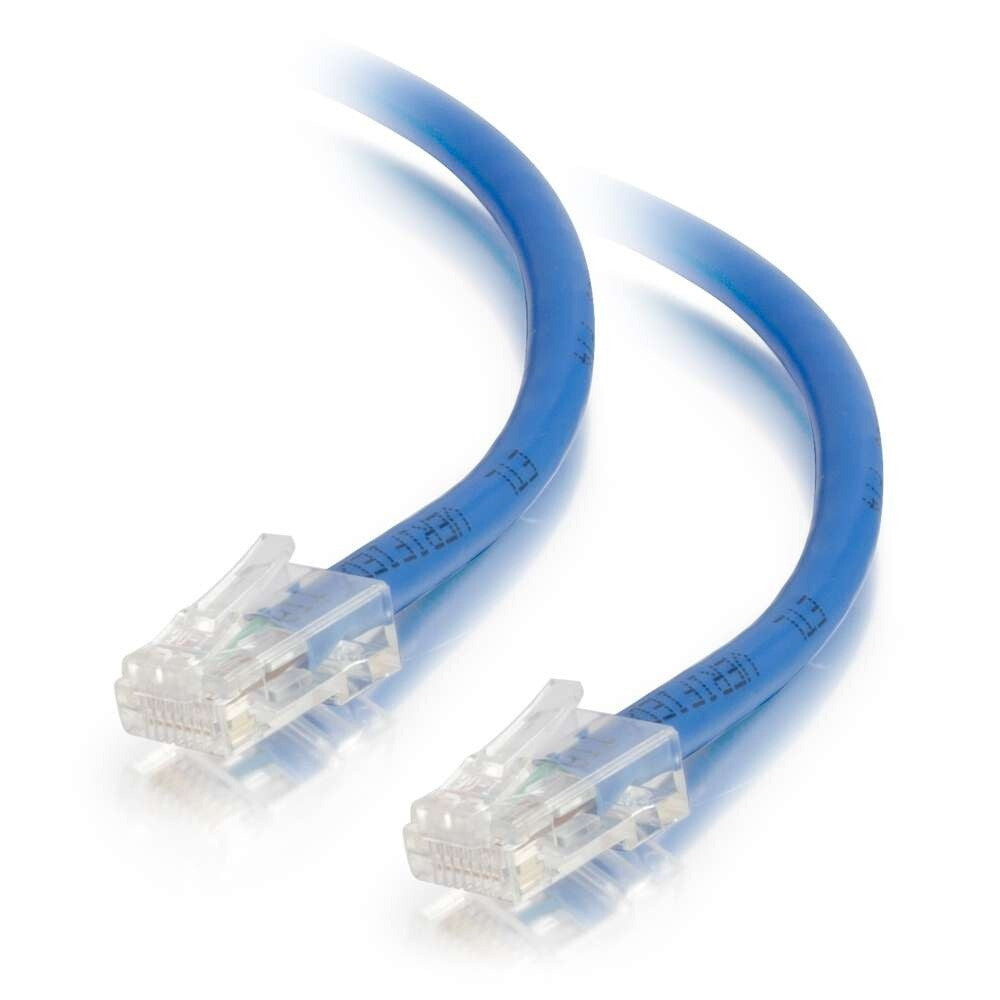 C2G 7ft (2.1m) Cat5e Non-Booted Unshielded UTP Ethernet Network Patch Cable - Blue