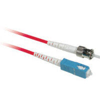 C2G 1m ST/SC Simplex 9/125 Single-Mode Fiber Patch InfiniBand/fibre optic cable Red
