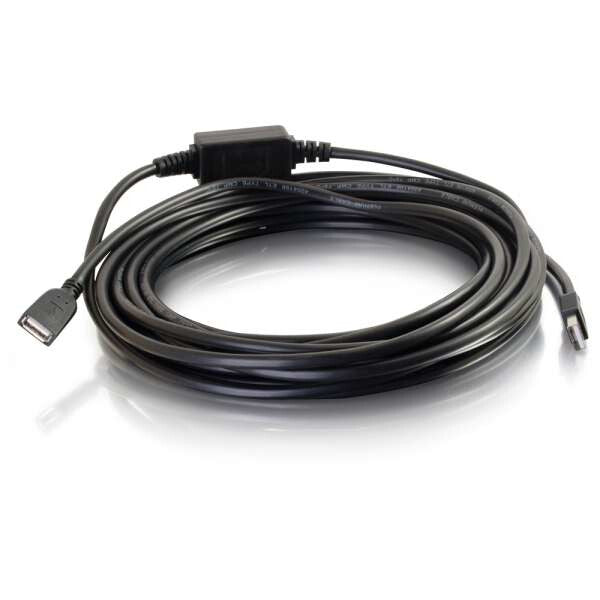 C2G 39011 USB cable USB 2.0 9.75 m USB A Black