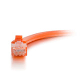 C2G 0.5ft (0.15m) Cat5e Snagless Unshielded UTP Ethernet Network Patch Cable - Orange