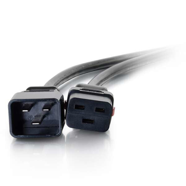 C2G 10366 power cable Black 1.83 m C20 coupler C19 coupler