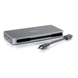 C2G USB-C® 7-in-1 Dual Display MST Docking Station with HDMI®, DisplayPortTM, VGA and Power Delivery