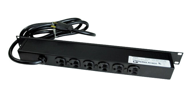 WIREMOLD R5BZ20X power extension 1.8 m 6 AC outlet(s) Black