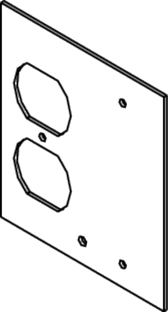 WIREMOLD DGT-DP/B wall plate/switch cover