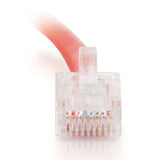 C2G 5ft (1.5m) Cat5e Non-Booted Unshielded UTP Network Crossover Patch Cable - Red