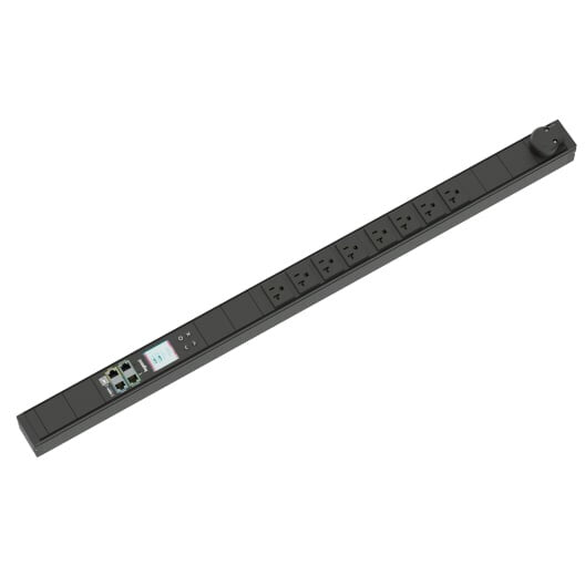 Middle Atlantic Products LP-61100 power distribution unit (PDU) 8 AC outlet(s) Black, Silver