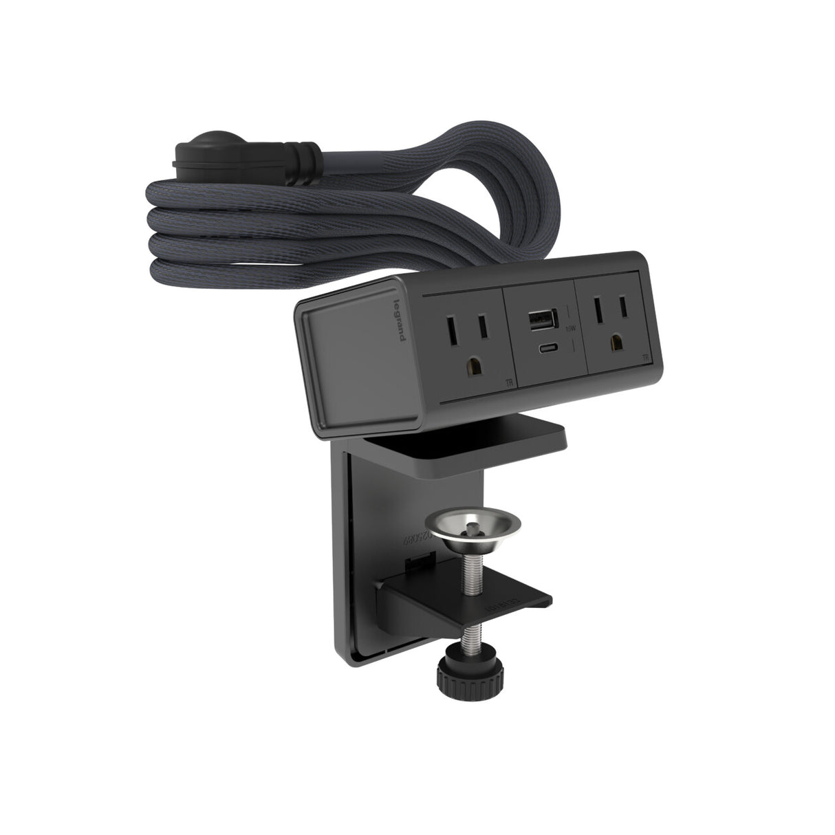 WIREMOLD D3RUR6XRGC power extension 1.8 m 2 AC outlet(s) Indoor Graphite