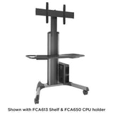 Chief LPAUS, Large Fusion® Manual Height Adjustable Mobile AV Cart