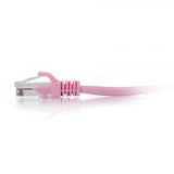 C2G 0.5ft Cat6a networking cable Pink 0.15 m U/UTP (UTP)