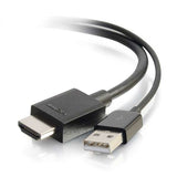 C2G 22323 video cable adapter DisplayPort HDMI + USB Black